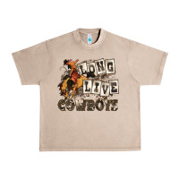 French Oak long live cowboys Urban Heavy Tee - Zillion Design Studio
