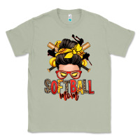 Matcha softball mom messy bun Classic Tee - Zillion Design Studio