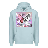 Blue Mist bible verse Premium Hoodie - MaliasSmallBusiness
