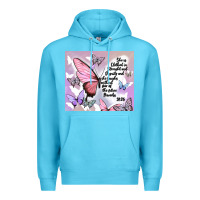 Ocean Blue bible verse Premium Hoodie - MaliasSmallBusiness