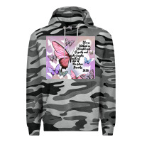 Slate Camo bible verse Premium Hoodie - MaliasSmallBusiness