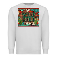 Dove Grey wild chıld aztec gemstone and cactus Premium Sweatshirt - Artiststas