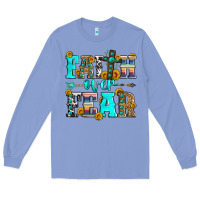 Colony Blue faith over fear Long Sleeve Tee - Zillion Design Studio