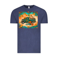 Vintage Denim Pumpkin farm Vintage Tee - RanaPortraitStore