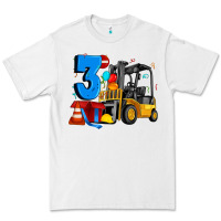White forklift birthday three Premium Tee - Artiststas