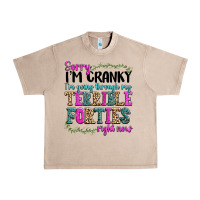 French Oak sorry im cranky im going through my terrible forti Urban Heavy Tee - texasbilliewilder