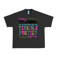 Pigment Black sorry im cranky im going through my terrible forti Urban Heavy Tee - texasbilliewilder