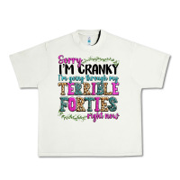 Pistachio sorry im cranky im going through my terrible forti Urban Heavy Tee - texasbilliewilder