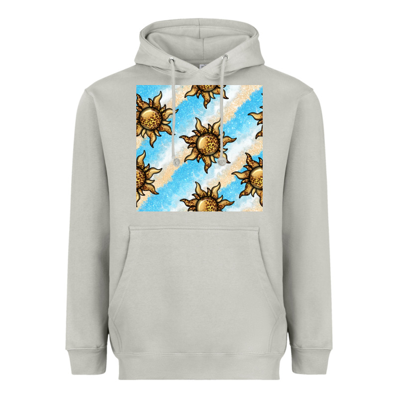 Leopard Sun Seamless Pattern Heavyweight Hoodie by BundleAndBundleShop | Teevron