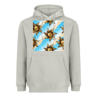 Moon Dust leopard sun seamless pattern Heavyweight Hoodie - BundleAndBundleShop