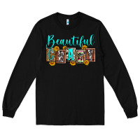 Black beautiful crazy Long Sleeve Tee - Zillion Design Studio