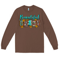 Chestnut beautiful crazy Long Sleeve Tee - Zillion Design Studio