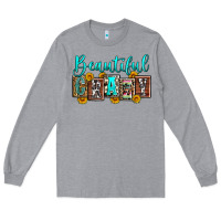 Heather Grey beautiful crazy Long Sleeve Tee - Zillion Design Studio