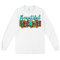 White beautiful crazy Long Sleeve Tee - Zillion Design Studio