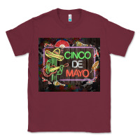 Burgundy cinco de mayo cactus tumbler 3 Classic Tee - CTS Tumbler Store
