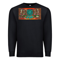 Black mom life license plate Premium Sweatshirt - Artiststas