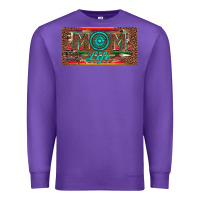 Purple mom life license plate Premium Sweatshirt - Artiststas
