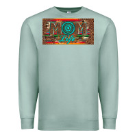 Seafoam mom life license plate Premium Sweatshirt - Artiststas