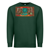 Sports Green mom life license plate Premium Sweatshirt - Artiststas