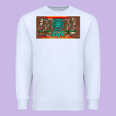 Mom Life License Plate Premium Sweatshirt Designed By Artiststas