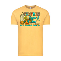 Vintage Mustard Pumpkin spice and livin' my best life Vintage Tee - RanaPortraitStore