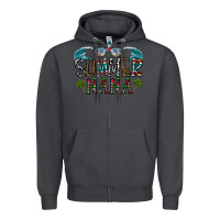 Smoke summer nana Zipper Hoodie - CowhideDigitalArt