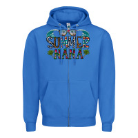 True Royal summer nana Zipper Hoodie - CowhideDigitalArt