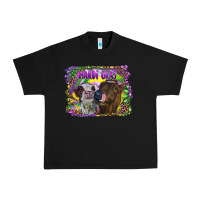 Black Mardi Gras Heifers Urban Heavy Tee - RanaPortraitStore