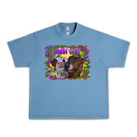 Pebble Blue Mardi Gras Heifers Urban Heavy Tee - RanaPortraitStore