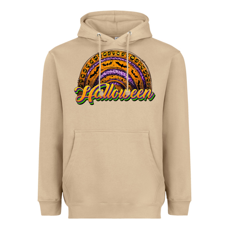 Halloween Rainbow Heavyweight Hoodie by JahusDesignShop | Teevron