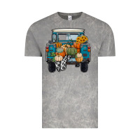 Cloud Rock Fall Pumpkin Farm Truck Vintage Tee - RanaPortraitStore