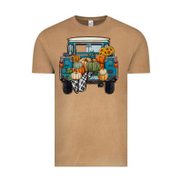 Vintage Camel Fall Pumpkin Farm Truck Vintage Tee - RanaPortraitStore