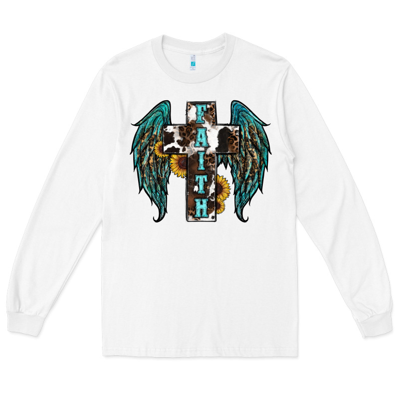 Western Wings Cross Long Sleeve Tee by RanaPortraitStore | Teevron