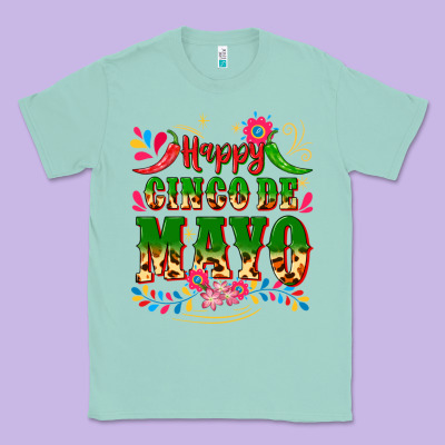 Happy Cinco De Mayo Classic Tee Designed By Cts Tumbler Store