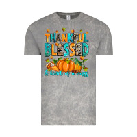 Cloud Rock Thankful blessed and kind of a mess Vintage Tee - RanaPortraitStore