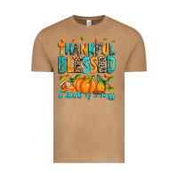 Vintage Camel Thankful blessed and kind of a mess Vintage Tee - RanaPortraitStore