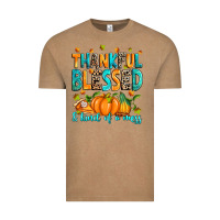 Thankful Blessed And Kind Of A Mess Vintage Tee | Teevron