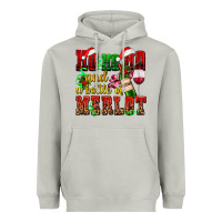 Moon Dust ho ho ho and a bottle of merlot Heavyweight Hoodie - AdoDesignShop