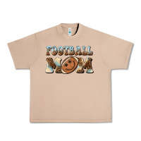 Burro football mom football smiley face Urban Heavy Tee - BarkalooDesign
