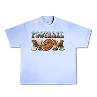 Grape Ice football mom football smiley face Urban Heavy Tee - BarkalooDesign
