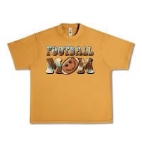 Peanut Butter football mom football smiley face Urban Heavy Tee - BarkalooDesign