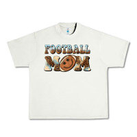 Pistachio football mom football smiley face Urban Heavy Tee - BarkalooDesign