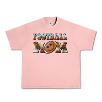 Salmon football mom football smiley face Urban Heavy Tee - BarkalooDesign