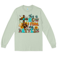 Matcha this is how i fight my battles Long Sleeve Tee - Zillion Design Studio
