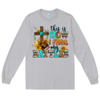 Moon Dust this is how i fight my battles Long Sleeve Tee - Zillion Design Studio