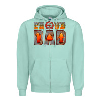 Seafoam proud dad Zipper Hoodie - HRA Design Shop