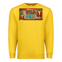 Lemon texas longhorn wild one cactus licanse plate Premium Sweatshirt - Artiststas