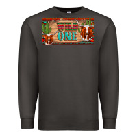 Smoke texas longhorn wild one cactus licanse plate Premium Sweatshirt - Artiststas