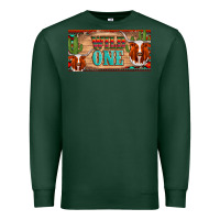 Sports Green texas longhorn wild one cactus licanse plate Premium Sweatshirt - Artiststas