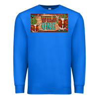 True Royal texas longhorn wild one cactus licanse plate Premium Sweatshirt - Artiststas